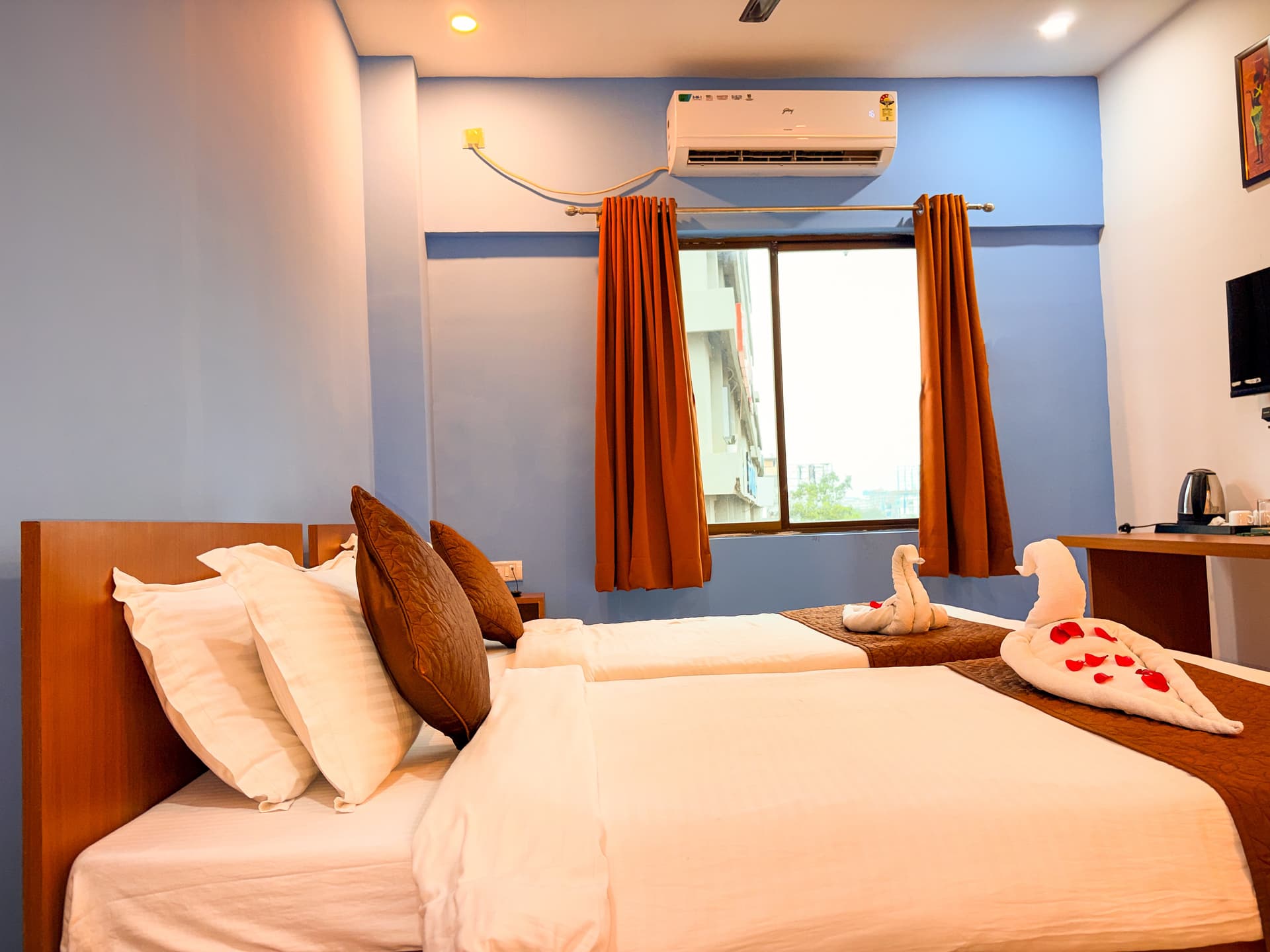 Standard Room — Premium Hotel Room near Nemcare Hospital and GMCH Guwahati